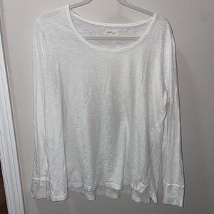 White Long Sleeve Lou & Grey Shirt
